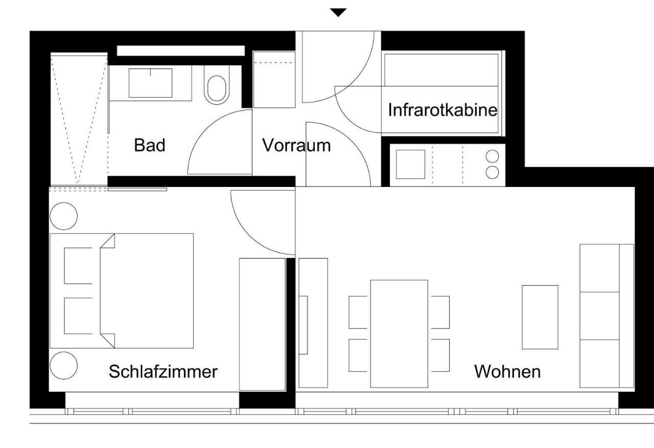Warthsap Apartmenthaus Warth  Bagian luar foto