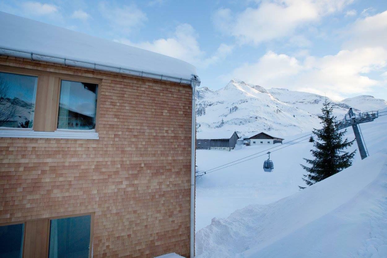 Warthsap Apartmenthaus Warth  Bagian luar foto