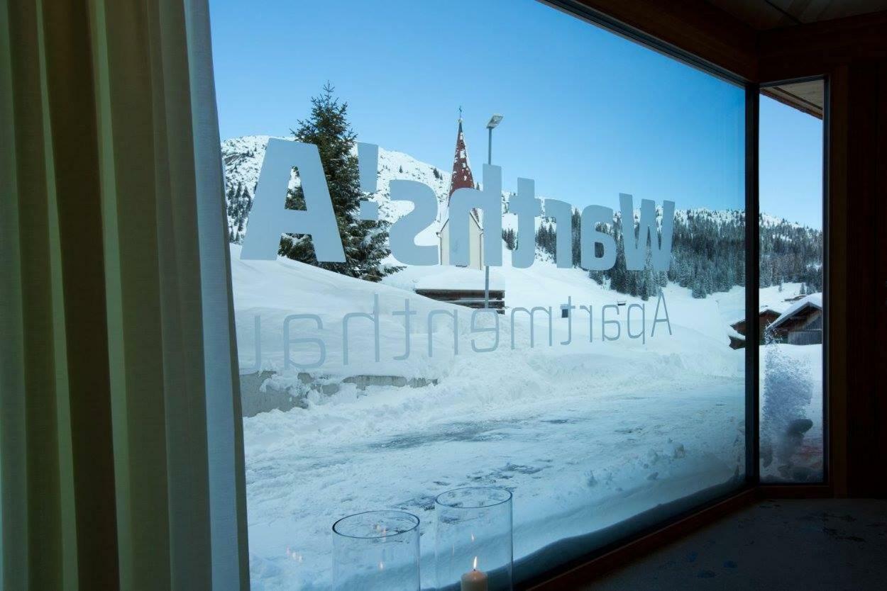 Warthsap Apartmenthaus Warth  Bagian luar foto